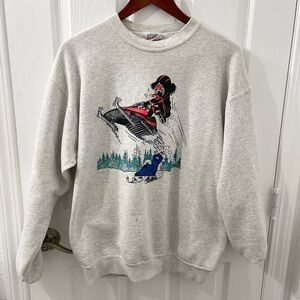 Vintage Santee sweats pullover crewneck sweater